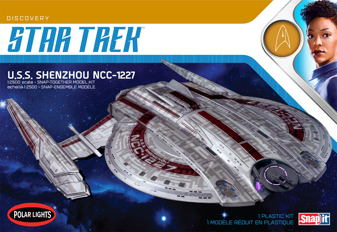 Star Trek - U.S.S. Shenzhou NCC-1227 - Polar Lights 1:2500