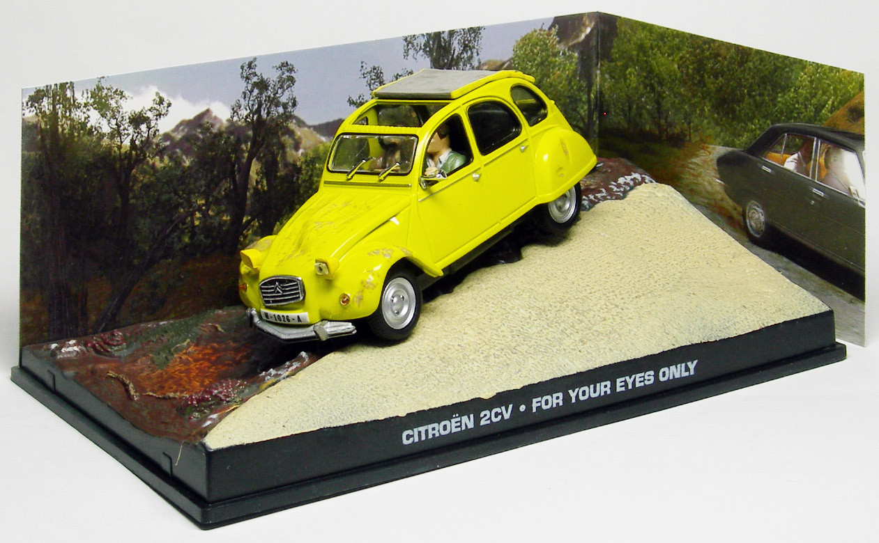 JAMES BOND - CITROEN 2CV (FOR YOUR EYES ONLY) (DY005)
