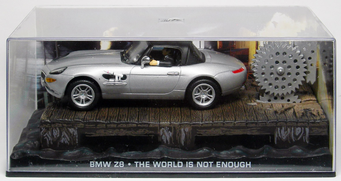 BMW Z8 James Bond 007 Le monde ne suffit pas 1:43 Voiture Car KY06 