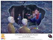 Lost In Space - Intruders in the Sacred Palace - Art By Ron Gross - Print