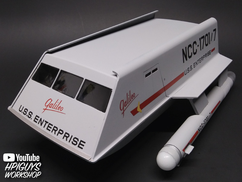 Polar Lights 909 1:32 Star Trek Galileo Shuttlecraft Plastic Model Kit 