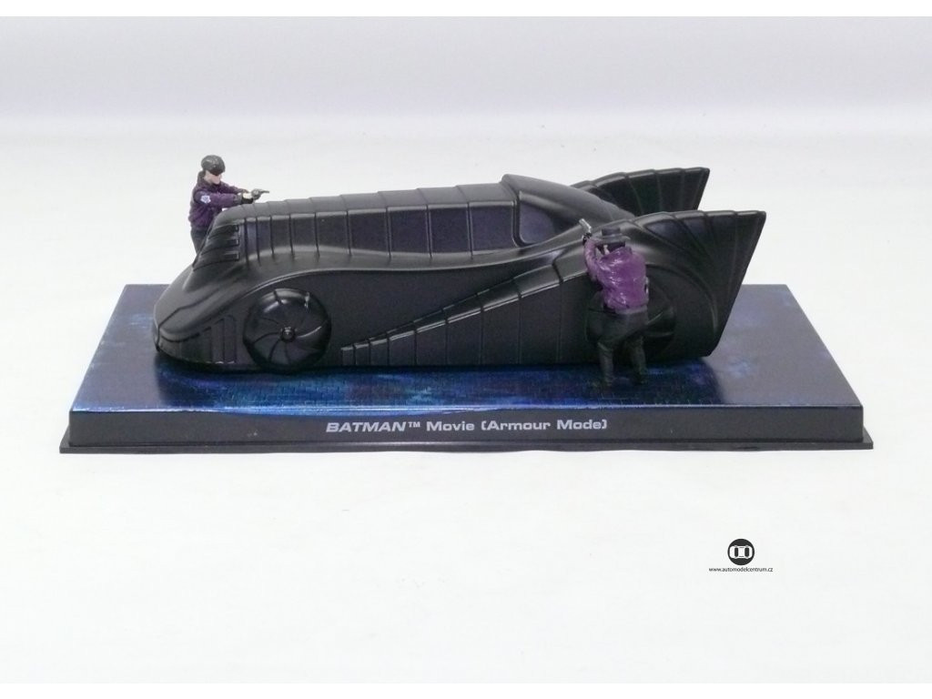1:43 EDICOLA Batman Batmobile With Figure Armour Mode Movie 1989 BATCOL0PROM1 Mo 