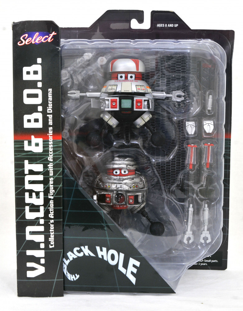 The Black Hole V.I.N.CENT And B.O.B. Action Figures - FabGearUSA ...