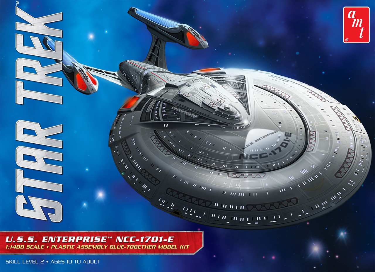 Star Trek U.S.S. Enterprise 1701-E 1:1400 Scale AMT Model Kit