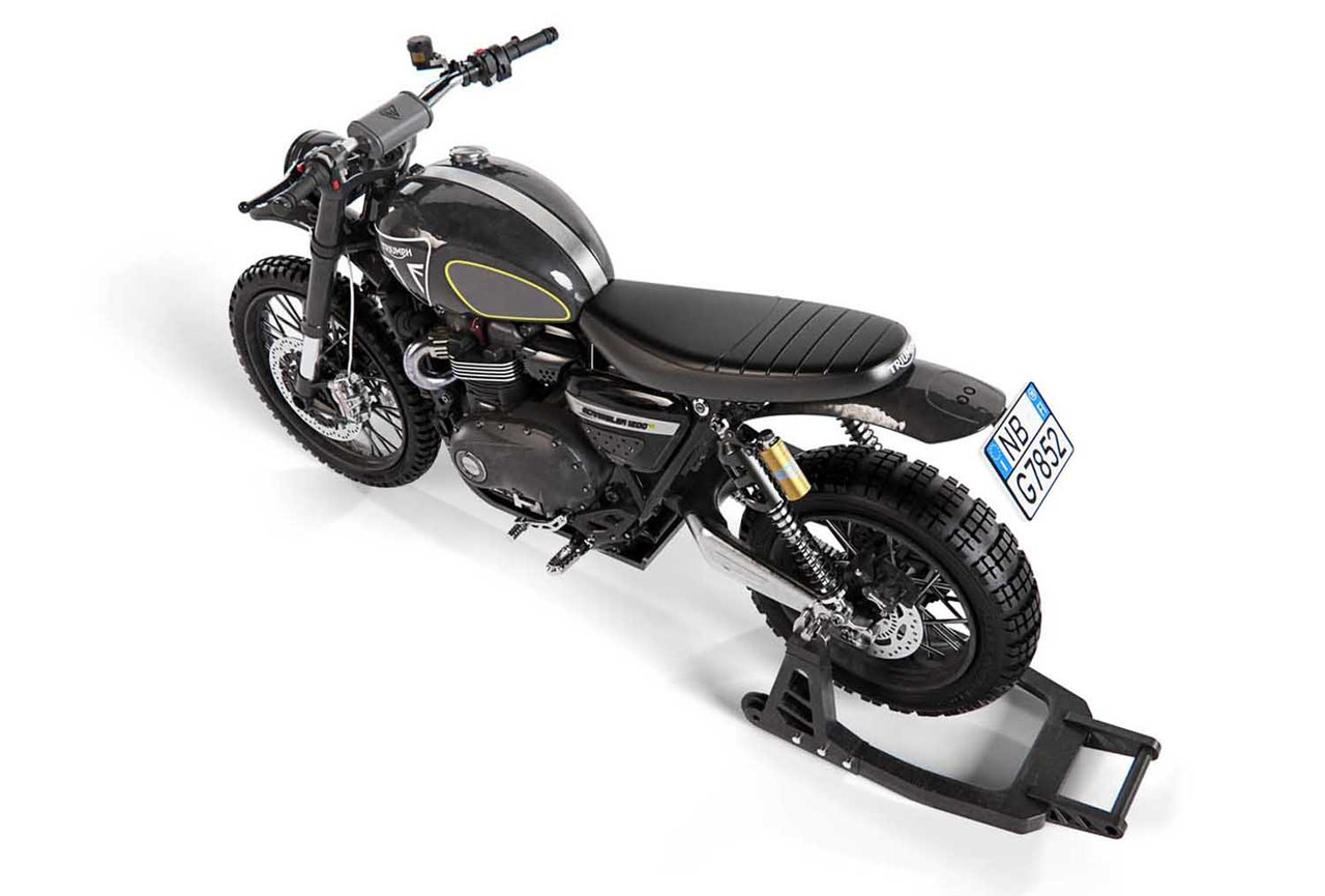 James Bond - Triumph Scrambler 1200 - No Time To Die - Corgi CC08401 1/12  scale