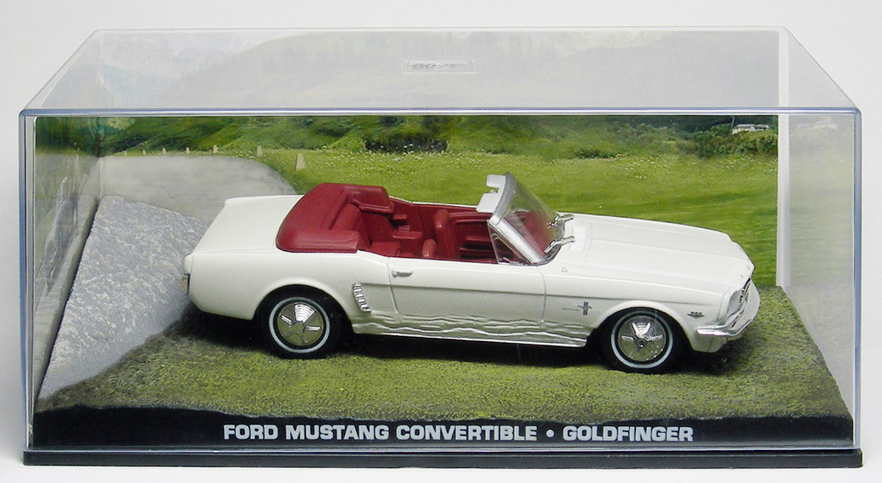 James Bond 007 Ford Mustang Convertible Thunderball 1:43 Scale