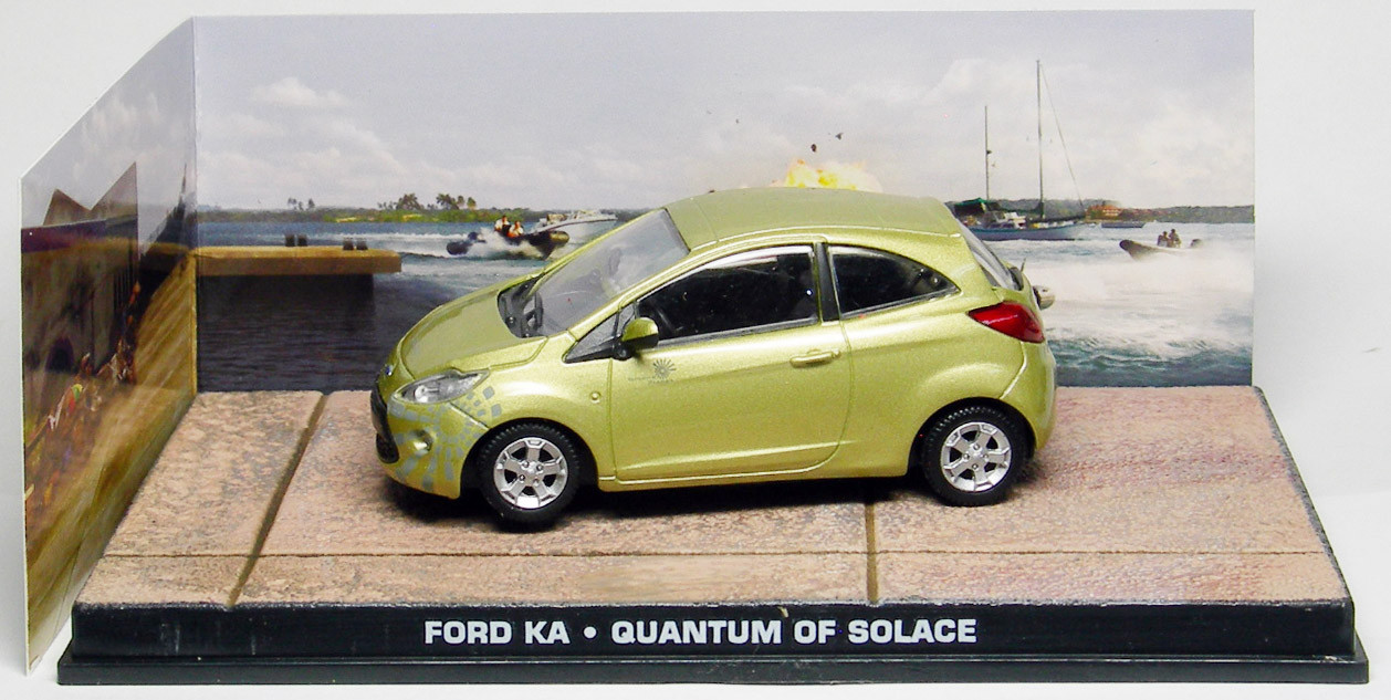 JAMES BOND CARS COLLECTION 060 FORD KA QUANTUM OF SOLACE