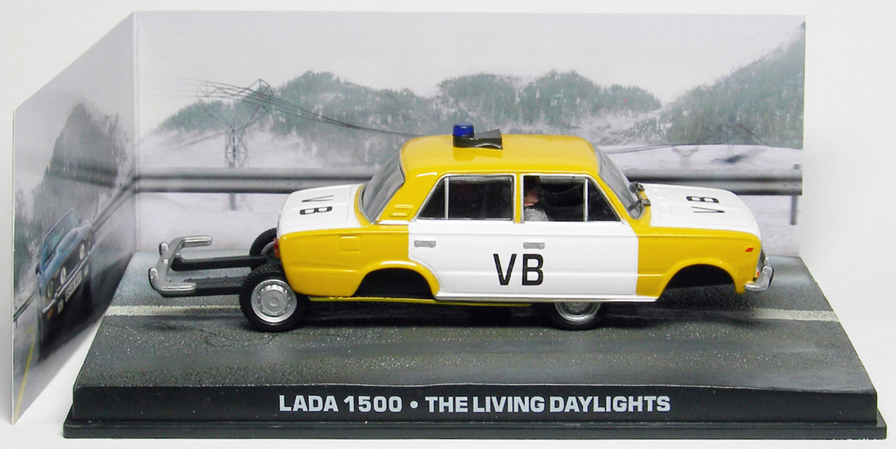 JAMES BOND - 1/43 LADA 1500 Police Car - THE LIVING DAYLIGHTS