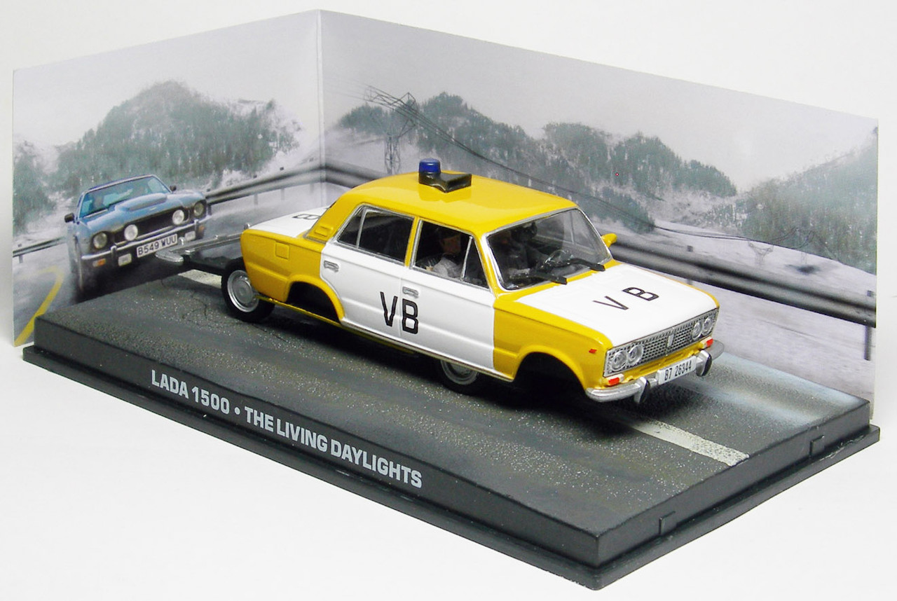 JAMES BOND - 1/43 LADA 1500 Police Car - THE LIVING DAYLIGHTS