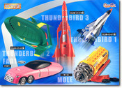 Thunderbirds Movie Capsule Toy Set