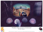 Lost In Space - Probed from the Fifth Dimension - Print