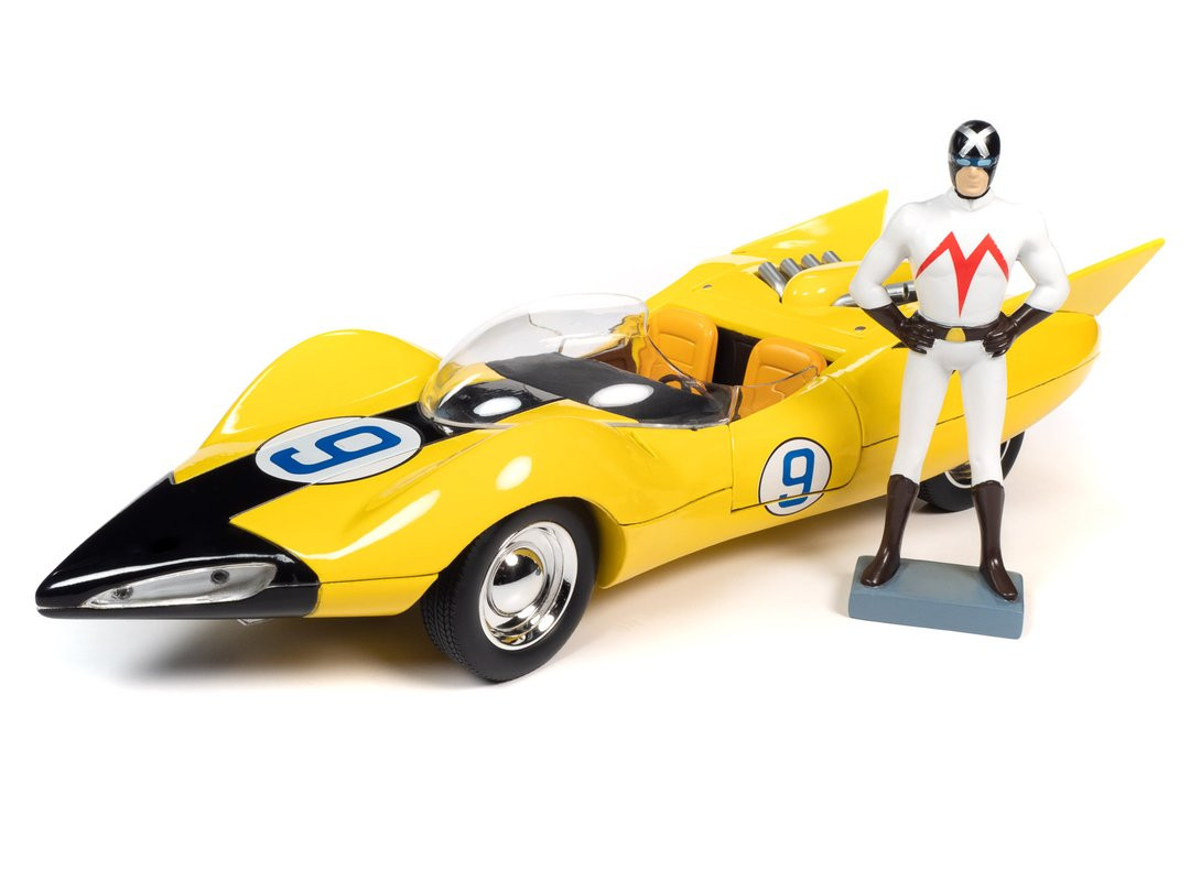 SPEED RACER - Shooting Star with Racer X Figure 1:18 SCALE