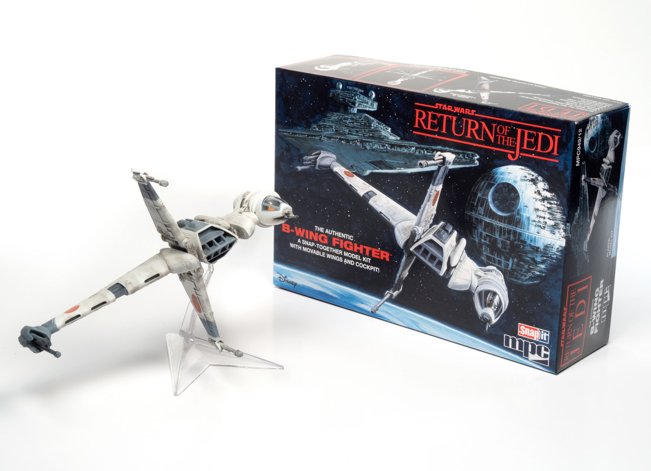 Models & Model Kits Starwars Return Of The Jedi B-Wing Fighter By MPC ...