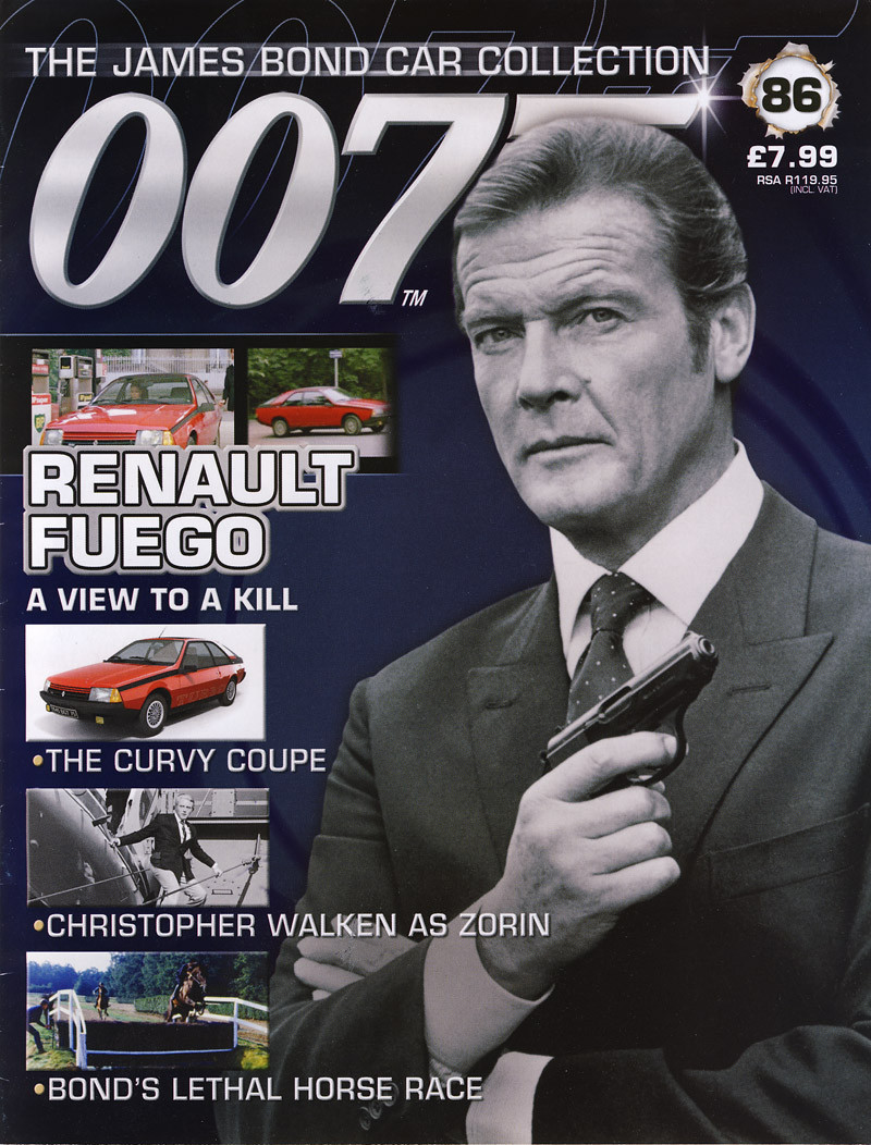 James Bond - 007 - RENAULT FUEGO - UNE VUE POUR UN Algeria
