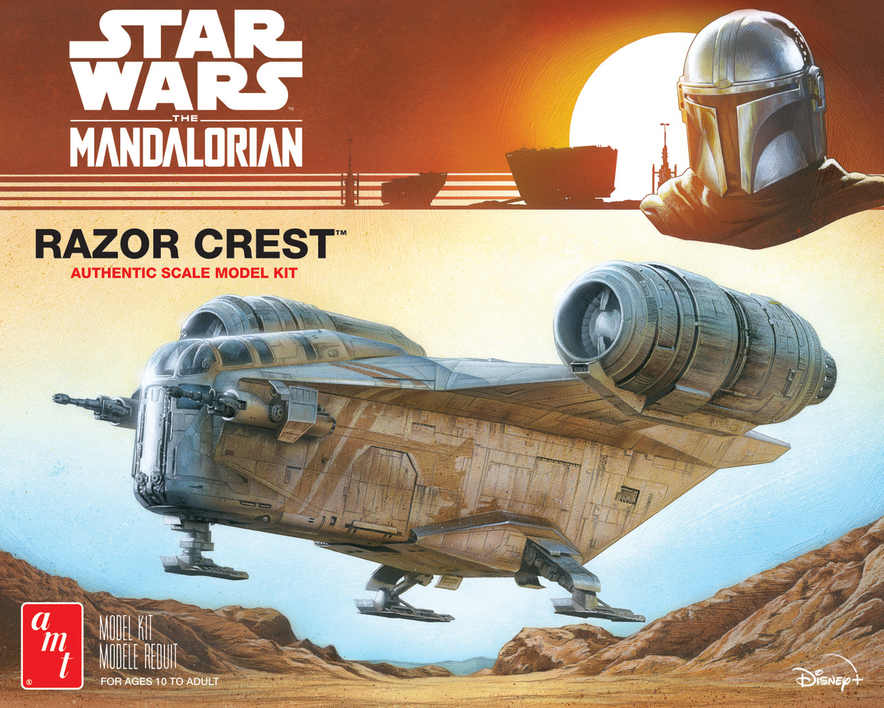 Star Wars -The Mandalorian - Razor Crest 1:72 scale (AMT1273)