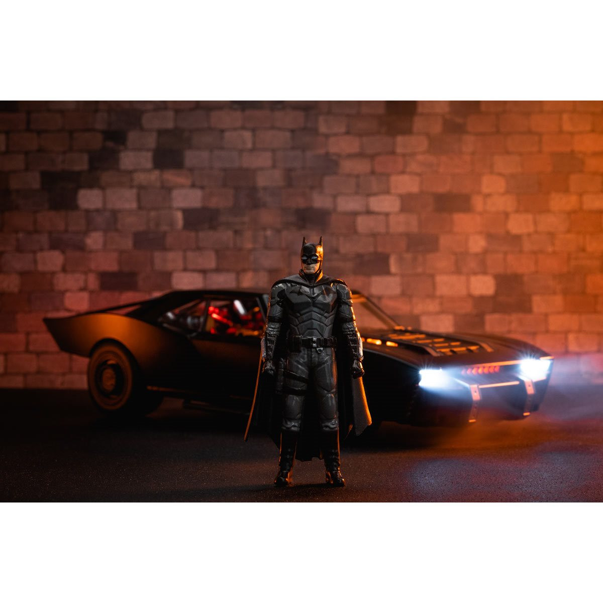 The Batman 2022 Batmobile 1:18 Scale Die-Cast Metal Vehicle