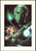 Battlestar Galactica 35th Anniversary Limited Edition Art Print By  Tsueno Sanda - Last Decisive Battle