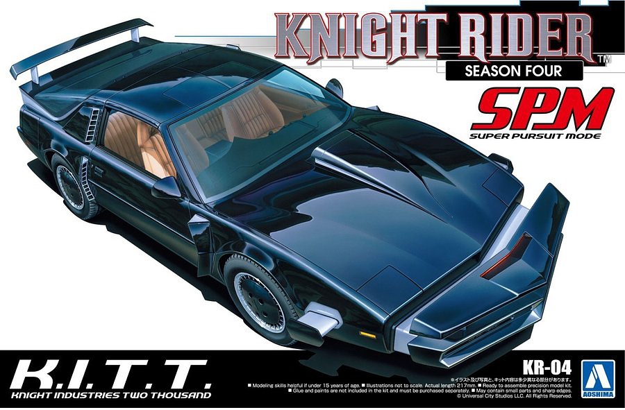 Knight Rider's KITT driven by TOP GEAR's STIG 