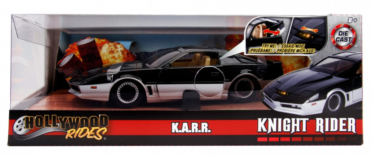 Knight Rider KARR Pontiac Trans Am 1:24 Die-Cast Metal Vehicle