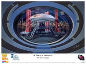 Time Tunnel - Lost in Space - A Timely Launch - Ron Gross Print