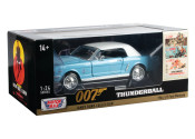 James Bond Ford Mustang Model Car - Thunderball Edition by Motormax 1/24 Scale