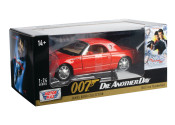  James Bond Ford Thunderbird Model Car - Die Another Day - By Motormax 1/24 Scale
