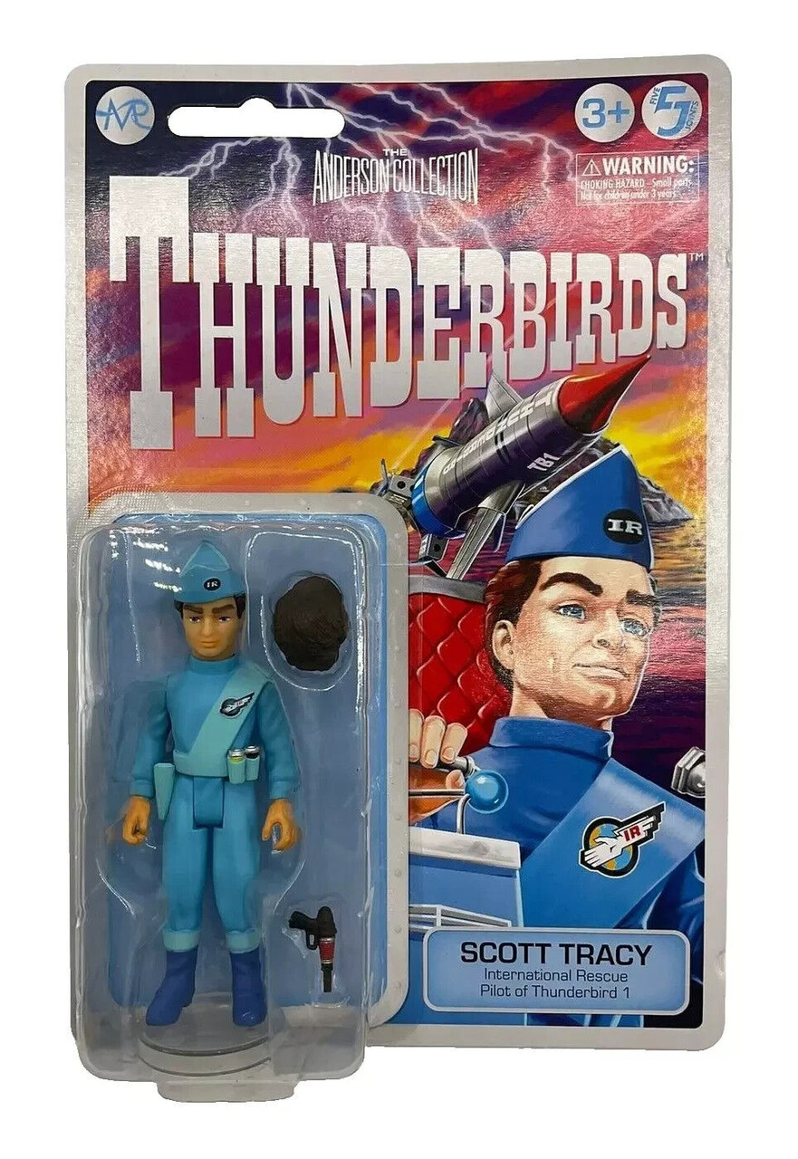 Scott Tracy 3.75 inch Thunderbirds TB1 Pilot Action Figure