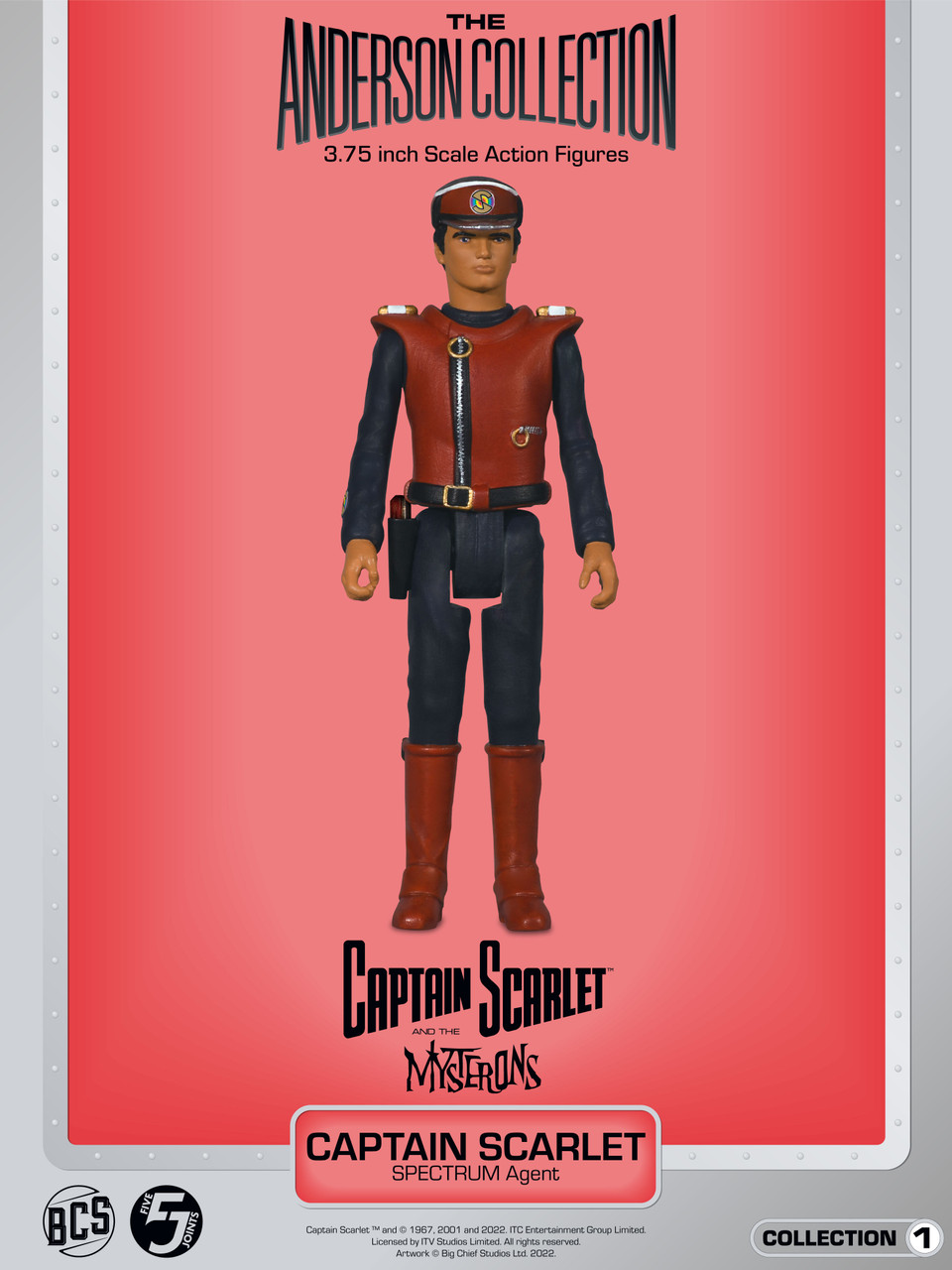 Captain Scarlet - 3.75 inch Action Figure