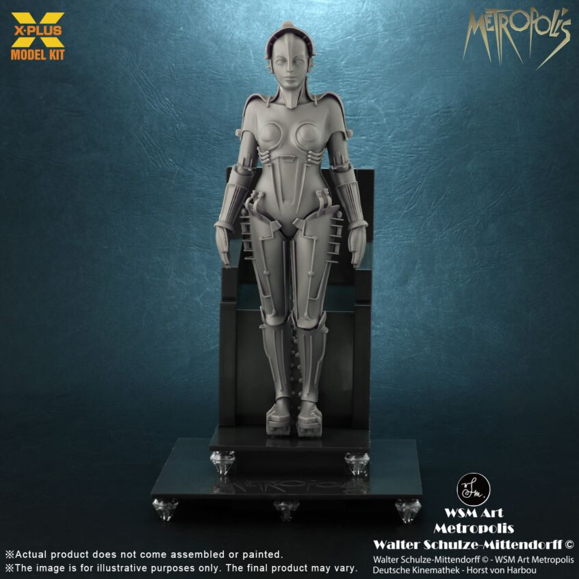 Metropolis Maschinenmensch Maria 1:8 Scale Plastic X-Plus Model Kit