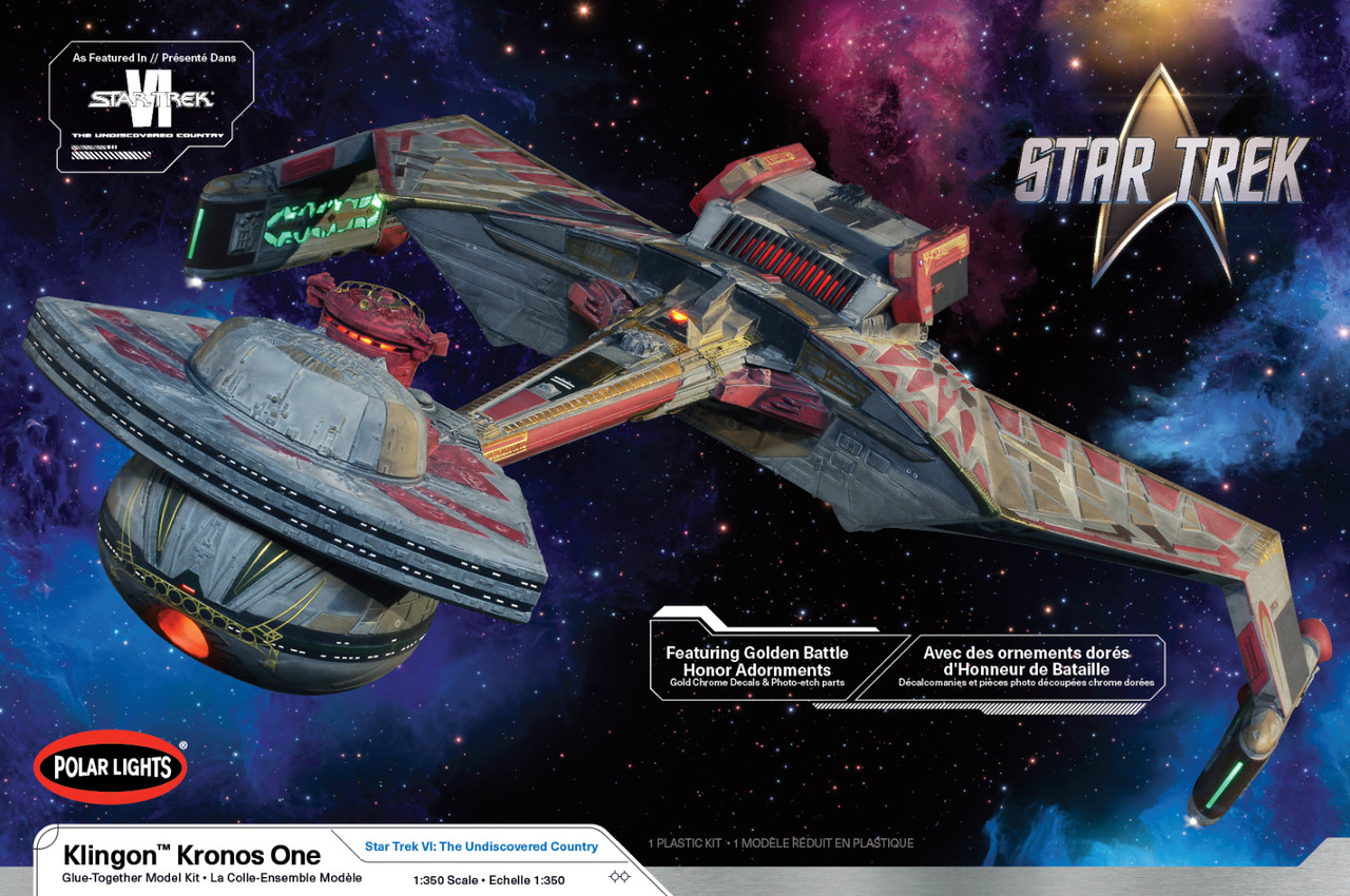 Star Trek - Klingon Kronos One - 1:350 scale - Star Trek VI - from