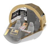 Star Wars - MPC Millennium Falcon Gun Ports 1/72 scale (PGX253)