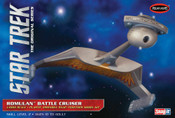 Star Trek - Romulan Battle Cruiser 1:1000 Snap Model Kit 