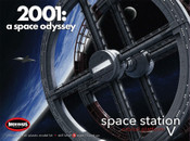 2001 A Space Odyssey - Space Station 1:2600 scale from Moebius Models