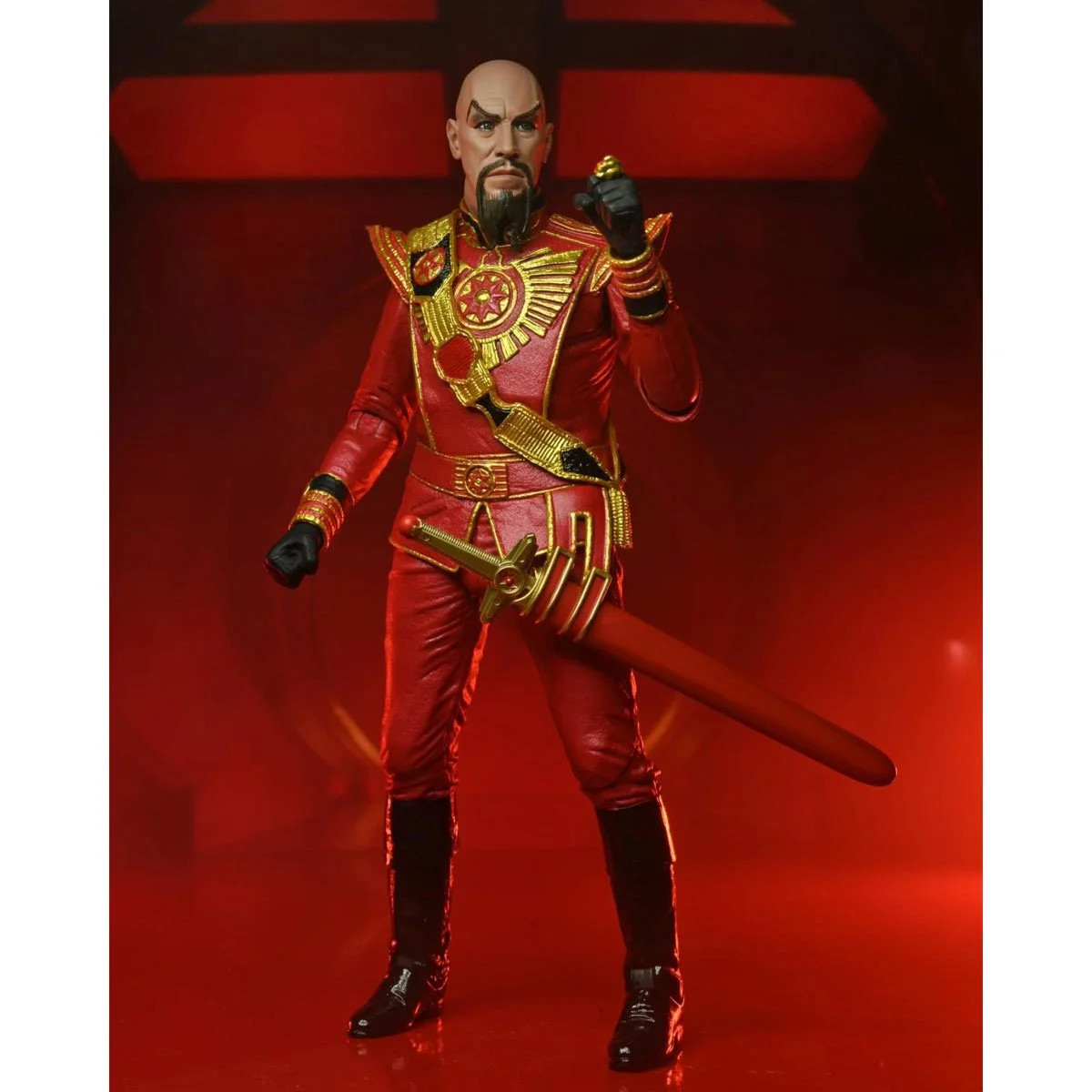 Flash Gordon The Movie Ultimate Ming Red Military Outfit Version 7