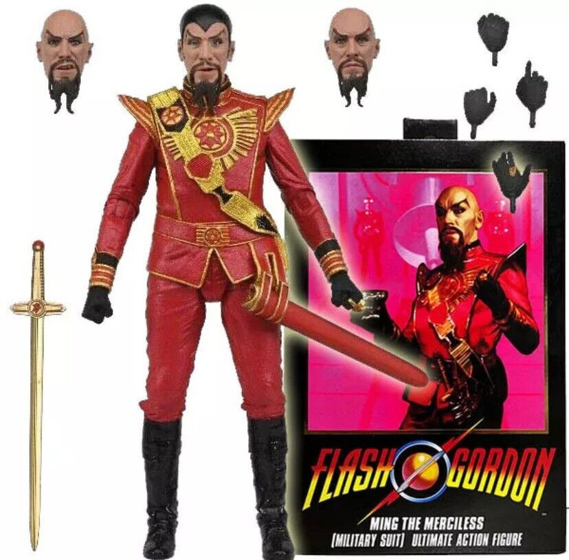 Flash Gordon The Movie Ultimate Ming Red Military Outfit Version 7