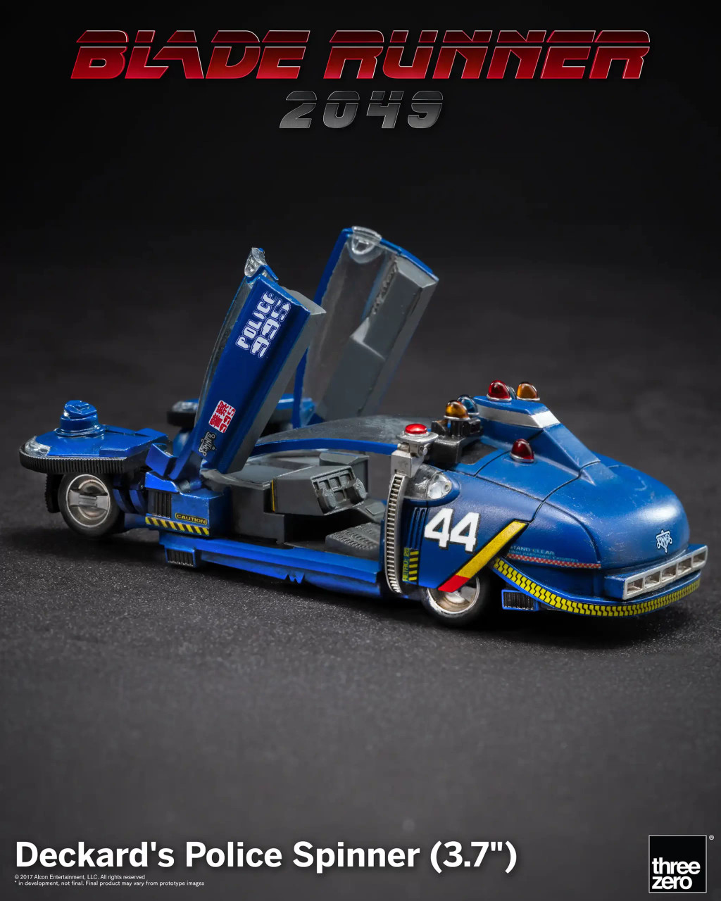 Blade Runner - Medicom Toys  Japon  - Réplique Du Spinner Car De Deckard  Version Back To The Future P Image 499592 Grande