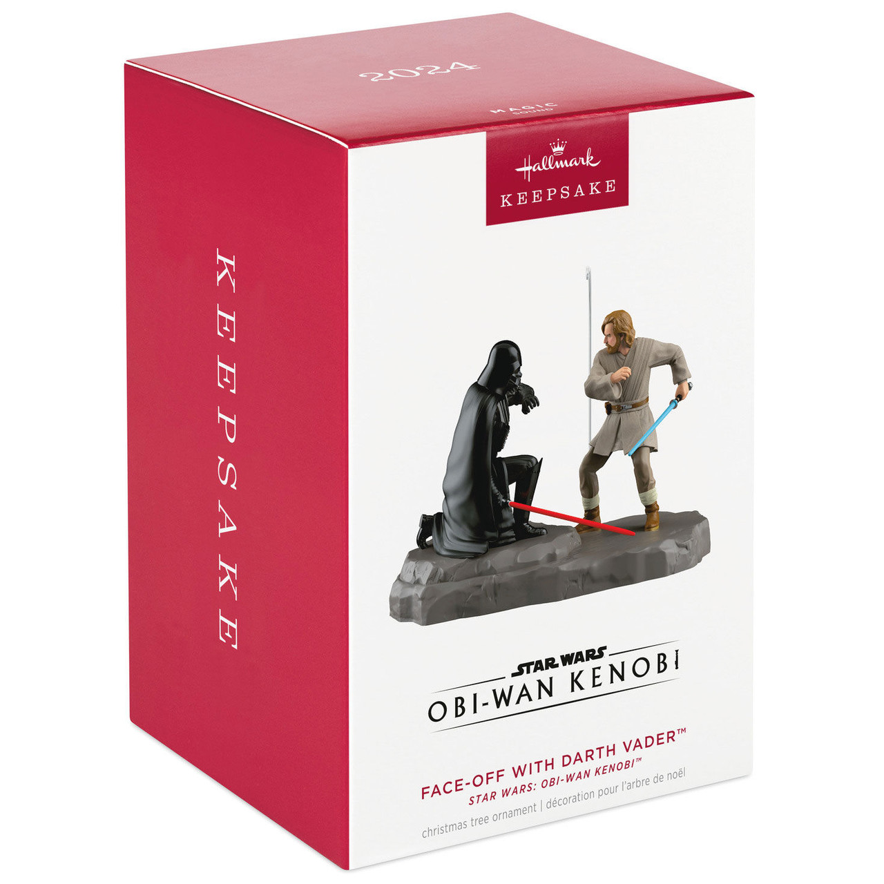 Star Wars - Obi-Wan Kenobi™ Face-Off With Darth Vader™ Ornament