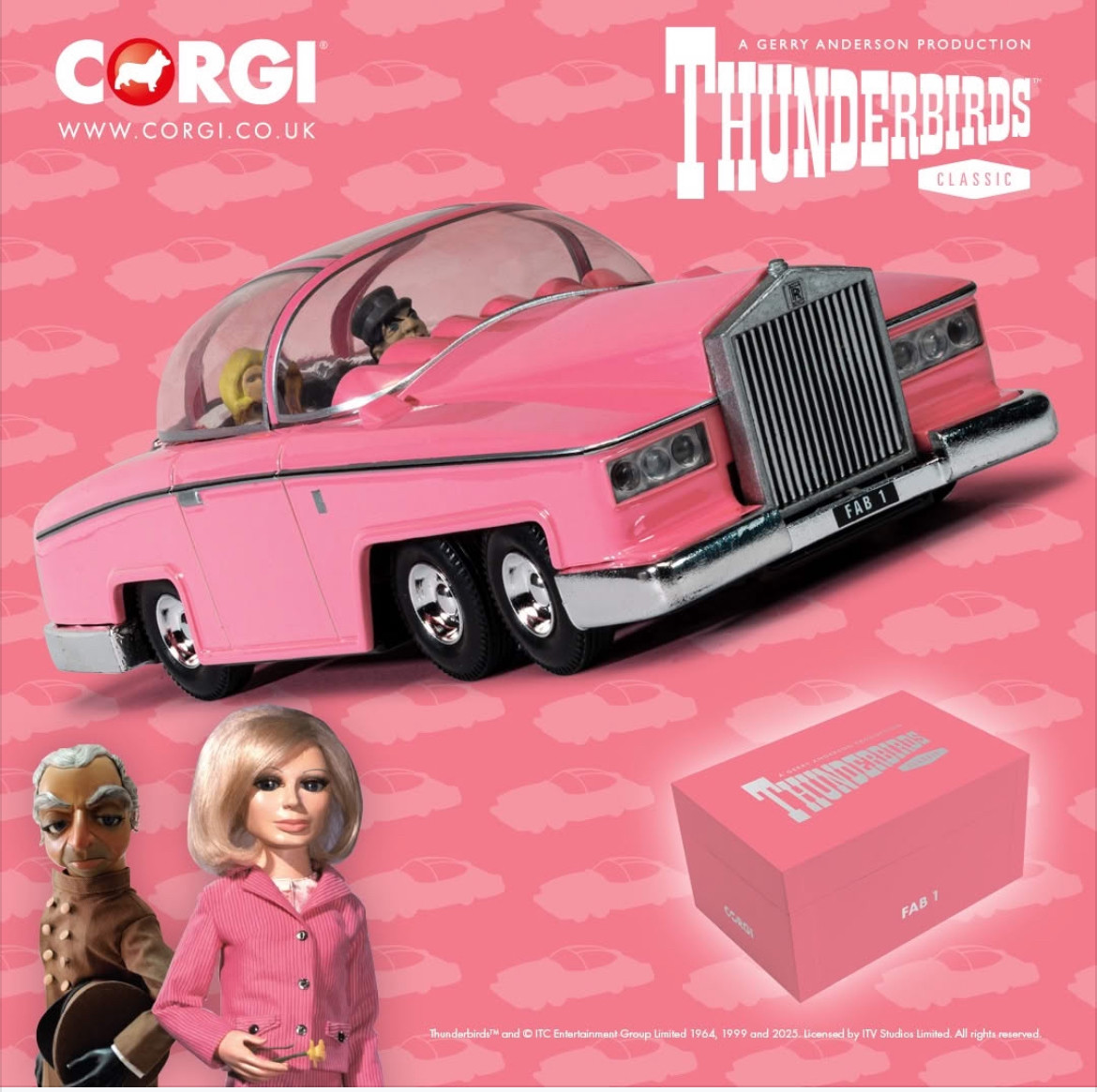THUNDERBIRDS Vol.2 ミニカーセット (FAB1) Thunderbirds Vol.2 Minicar Set Fab1 | eBay