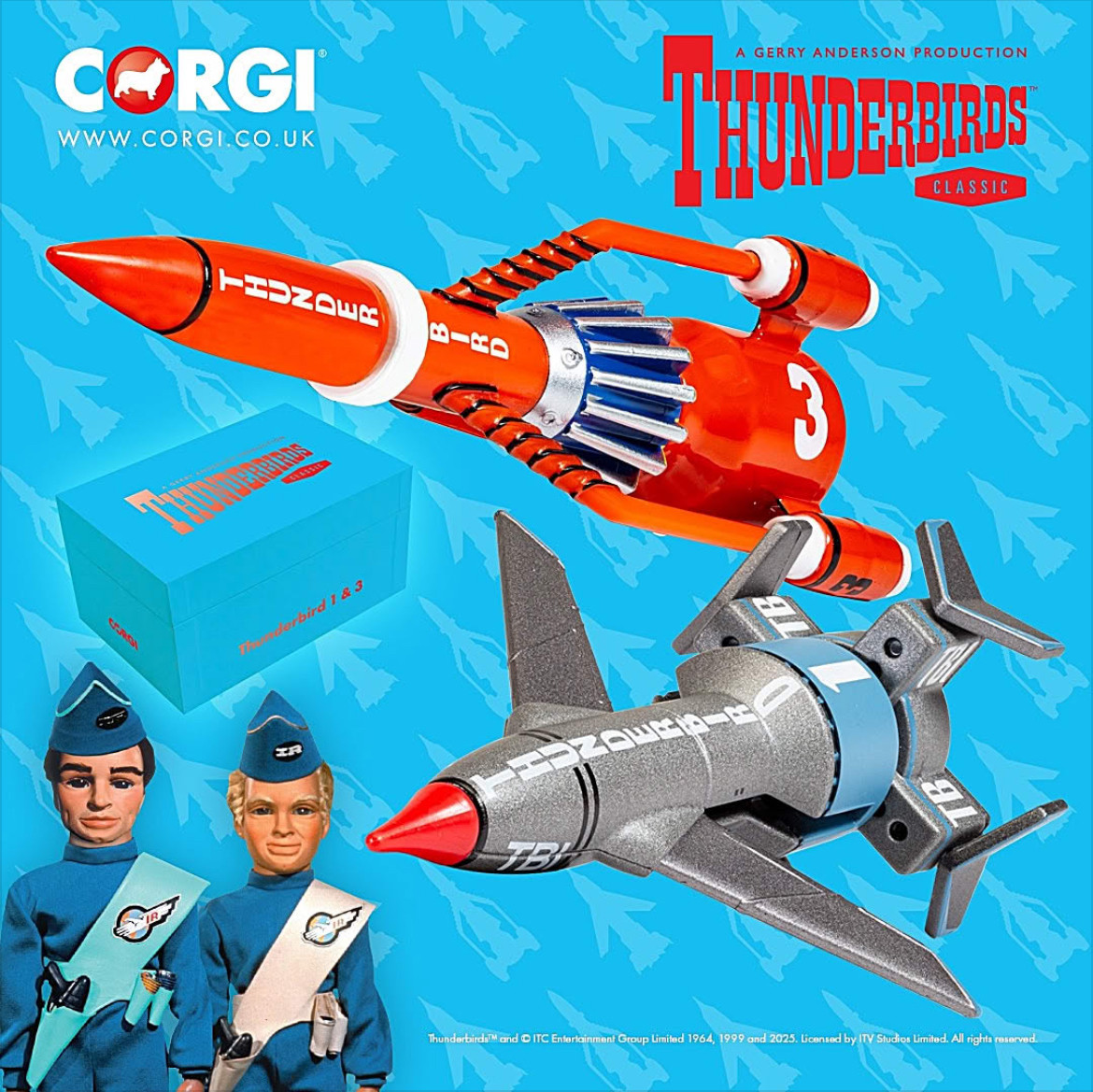 特撮 Thunderbird Classic/Thunderbird 1&3 Set Thunderbird Classic/Thunderbird 1 3 Set | eBay