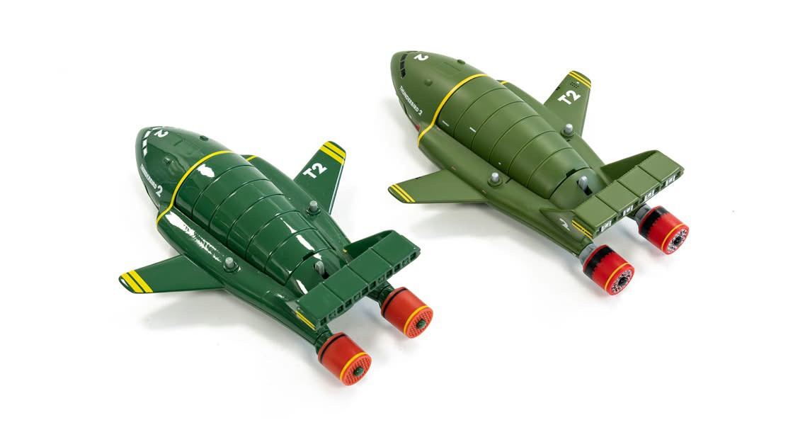 Corgi CC00804 Thunderbirds F.A.B. Collection - Modèles de véhicules Thunderbird 2 et 4