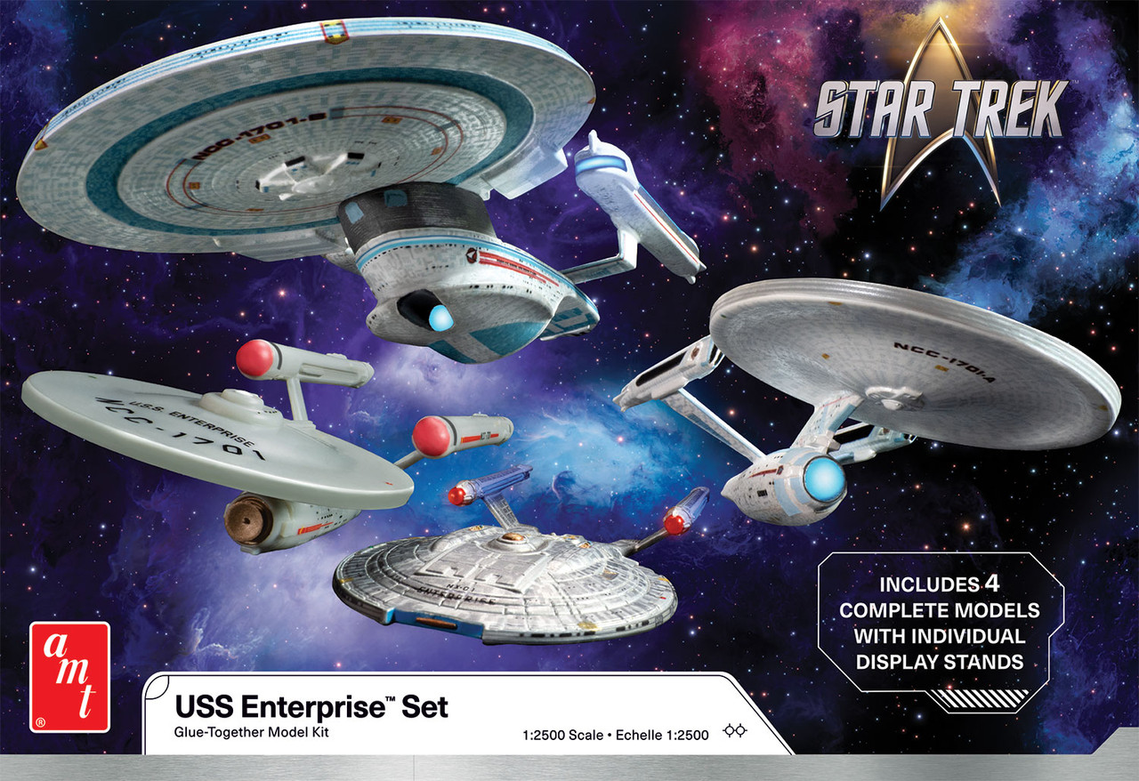 StarTrek Enterprise 7隻セット（ 1/2500 ） Star Trek Enterprise Set 1/2500 Scale MODEL KIT Set