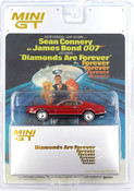 James Bond - Diamond's Are Forever - Mustang Mach 1  English Blister Packaging 1/64 DieCast by Mini Gt 