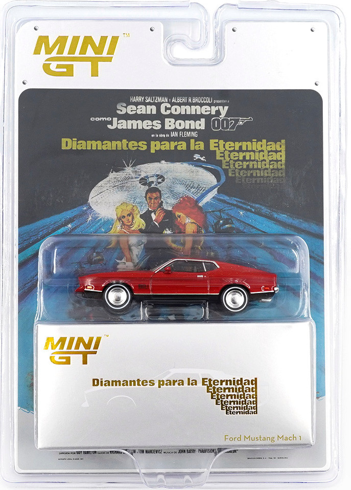Diamond's Are Forever - Mustang Mach 1 Spanish Blister Packaging 1