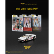 James Bond - Turbo Lotus - For Your Eyes Only - (RHD) Japanese Blister Packaging 1/64 DieCast by Mini Gt