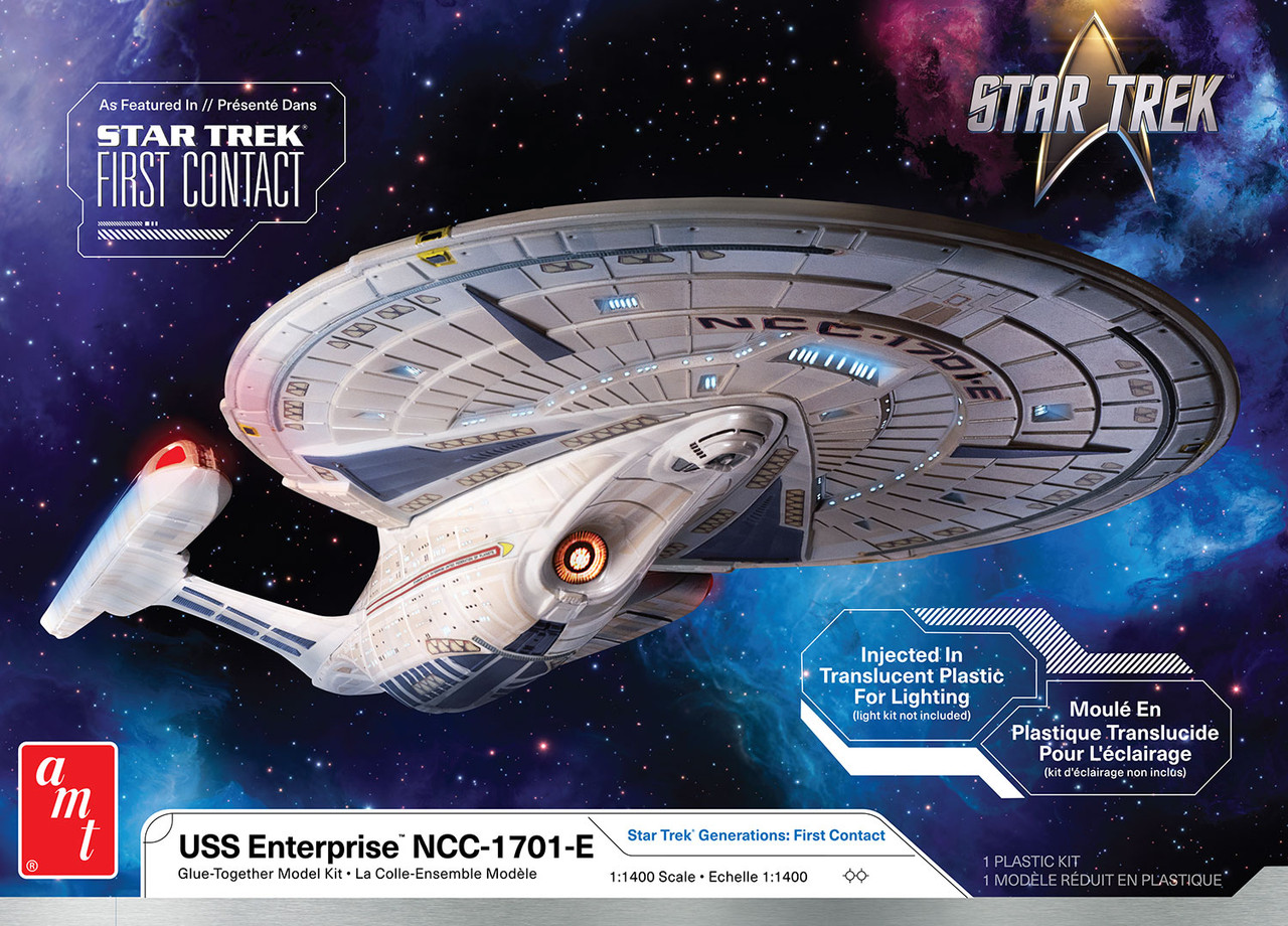 Star Trek U.S.S. Enterprise 1701-E 1:1400 Scale AMT Model Kit