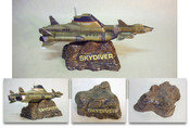 UFO - Display Base for Diecast Skydiver