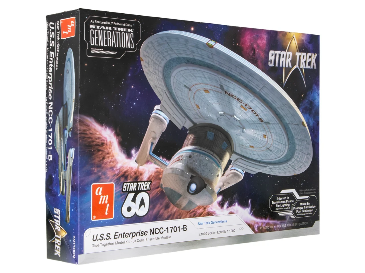 Star Trek Generations USS Enterprise 1701-B - 1:1000 scale Model