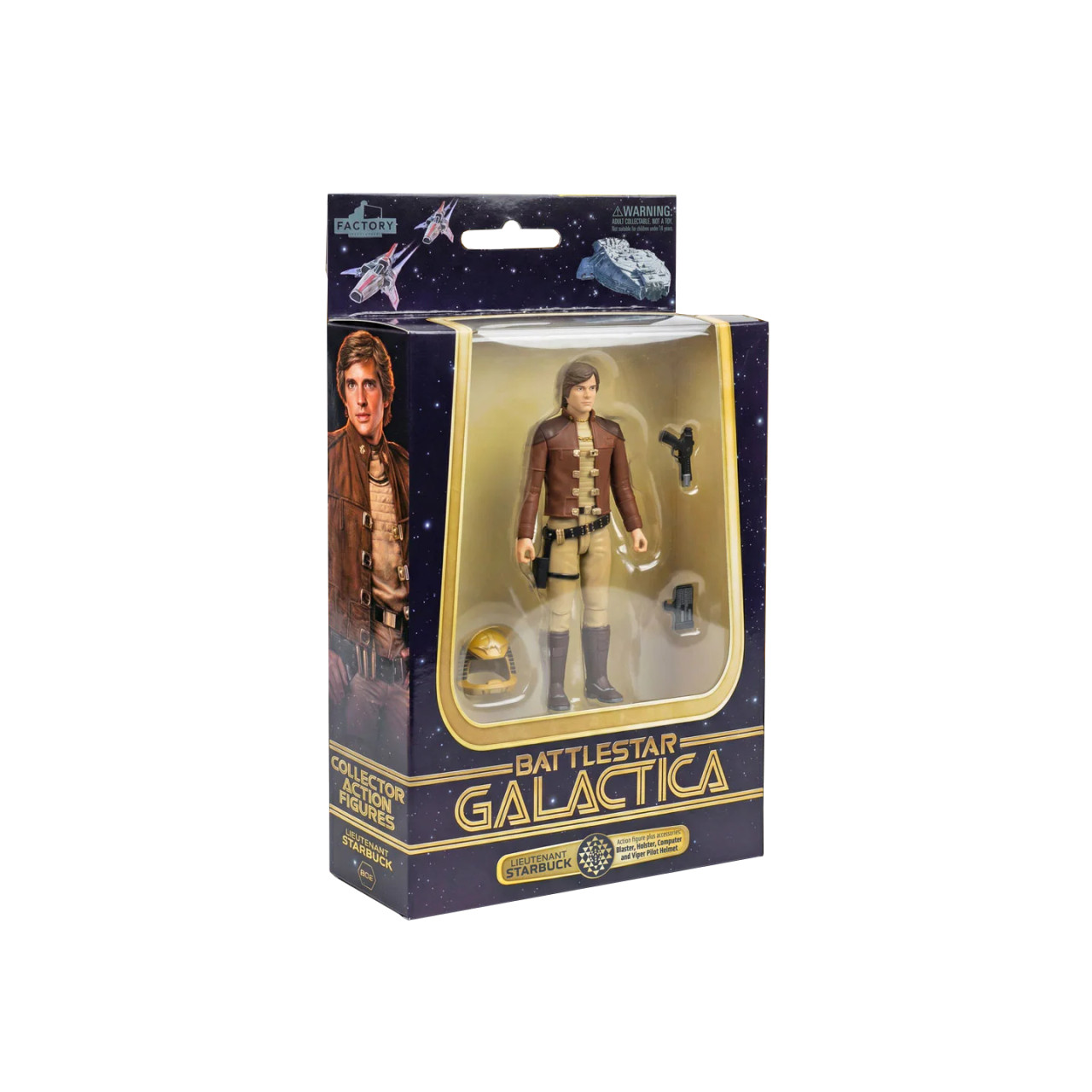 Battlestar Galactica Lieutenant Starbuck 3.75 inch Action Figure