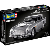 James Bond 007 Goldfinger Aston Martin DB5 "Click System" Model Kit Scale 1:24