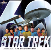 Star Trek - The Original Series USS Enterprise 1701 - 60th Anniversary 1:350 Scale Model Kit